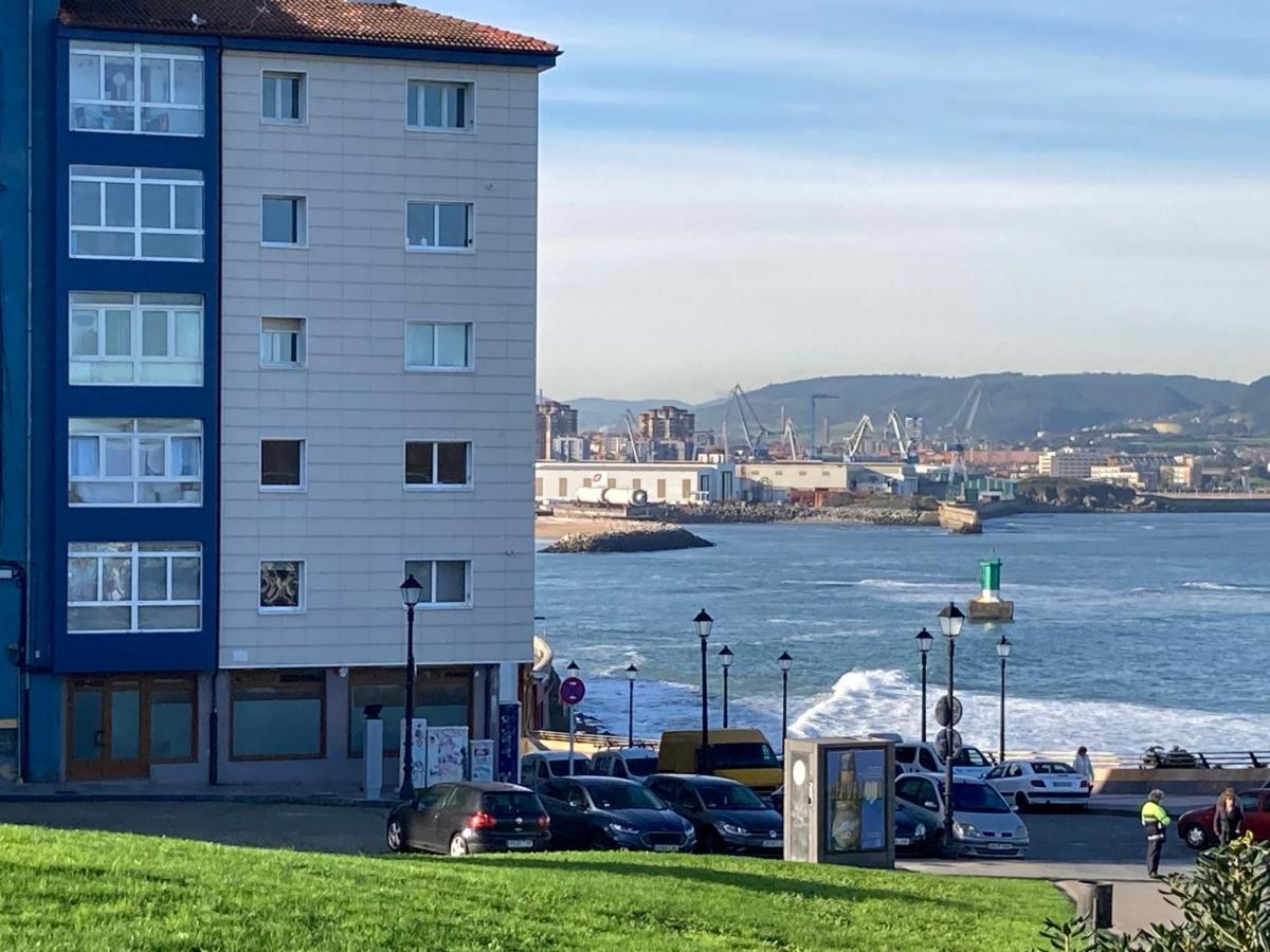 Apartamento El Espigon Gijón Buitenkant foto